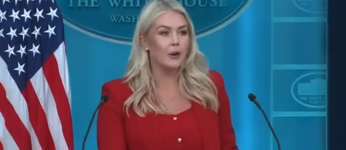 Karoline Leavitt, White House Press Secretary - Leavitt responds to a reporter during a briefing