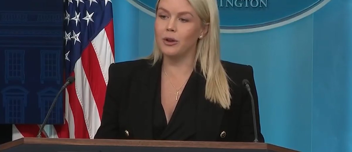 Karoline Leavitt, White House Press Secretary - Leavitt briefing reporters at the White House