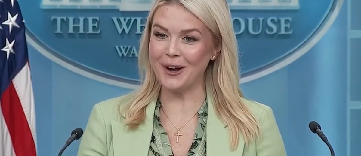 Karoline Leavitt, White House Press Secretary - Leavitt during a White House press briefing